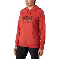 Bluza Damska Helly Hansen Hh Logo. Czerwone bluzy damskie Helly Hansen, bez wzorów, bez kaptura. Za 379.00 zł.
