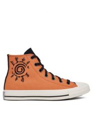 Converse Trampki Naruto Chuck Taylor All Star A14836C Pomarańczowy. Brązowe trampki damskie Converse, bez wzorów, z materiału, bez zapięcia. Za 379.99 zł.