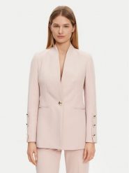 Rinascimento Marynarka CFC0122856003 Różowy Regular Fit. Czerwone marynarki i żakiety damskie Rinascimento, xl, bez wzorów, z syntetyku. Za 399.99 zł.