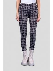 Blue Fire Spodnie "Donna" w kolorze czarno-szarym rozmiar: W30/L30. Czarne rurki damskie Blue Fire, bez wzorów, z materiału. Za 95.46 zł.