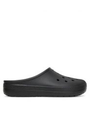 Crocs Klapki Classic Low Profile Clog 211139 Czarny. Czarne klapki damskie Crocs, bez wzorów, z tworzywa sztucznego, bez obcasa, bez zapięcia. Za 149.99 zł.