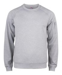 Clique Basic Active Bluza z Okrągłym Kołnierzem, Poliester – grey melange. Szare bluzy damskie CLIQUE, xl, bez wzorów, z poliesteru, bez kaptura. Za 162.59 zł.