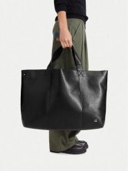 G-Star Raw Torebka C-LDA8820 Czarny. Czarne shopper bag G-Star, ze skóry, bez dodatków. Za 299.99 zł.