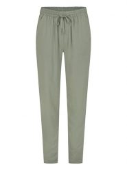 Sublevel Spodnie w kolorze oliwkowym rozmiar: S. Brązowe spodnie materiałowe damskie Sublevel, bez wzorów, z materiału. Za 60.99 zł.