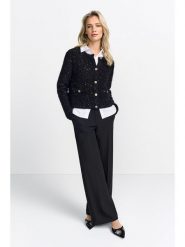 Rich & Royal Kardigan w kolorze czarnym rozmiar: XL. Czarne kardigany damskie Rich & Royal, xl, bez wzorów. Za 260.99 zł.