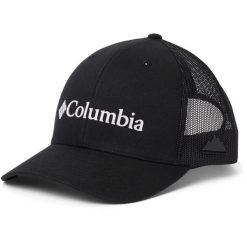 Czapka Z Daszkiem Columbia Mesh Snap Back. Czarne czapki z daszkiem damskie Columbia, bez wzorów, z meshu. Za 104.99 zł.