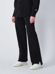 Champion Spodnie dresowe w kolorze czarnym rozmiar: XXL. Czarne spodnie dresowe damskie Champion, xxl, bez wzorów, z dresówki. Za 83.03 zł.