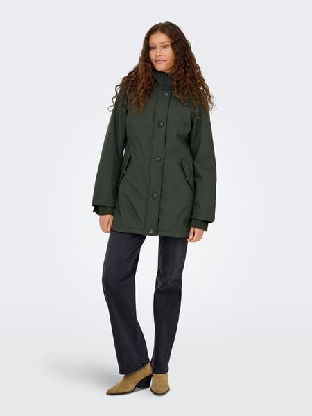 ONLY Parka puchowa w kolorze zielonym rozmiar: M. Zielone parki damskie Only, m, z puchu, bez kaptura. Za 214.19 zł.