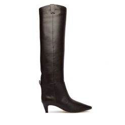 Kozaki MICHAEL Michael Kors. Brązowe kozaki damskie MICHAEL Michael Kors, bez obcasa, na szpilce, bez zapięcia. Za 1,779.00 zł.