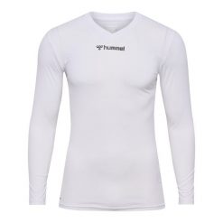Dżersej z długim rękawem Hummel Bl Essential. Białe koszulki sportowe damskie Hummel, l, bez wzorów, z dżerseju, bez ramiączek, na fitness i siłownię. Za 144.00 zł.