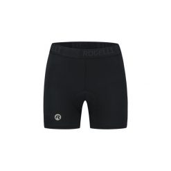 Bokserki rowerowe z wkładką damskie Rogelli Boxer. Czarne bokserki damskie Rogelli, bez wzorów. Za 140.00 zł.