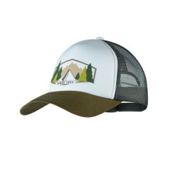 Czapka z daszkiem Buff Trucker Cap. Żółte czapki z daszkiem damskie Buff, bez wzorów. W wyprzedaży za 104.93 zł.