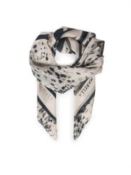 Marella Chusta Valzer 2513541116 Beżowy. Brązowe chusty damskie Marella, bez wzorów, z jedwabiu. Za 499.99 zł.