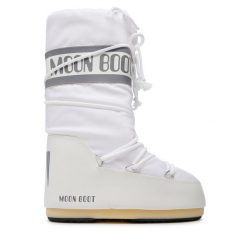 Śniegowce Moon Boot. Białe śniegowce damskie Moon Boot, z nylonu. Za 899.99 zł.