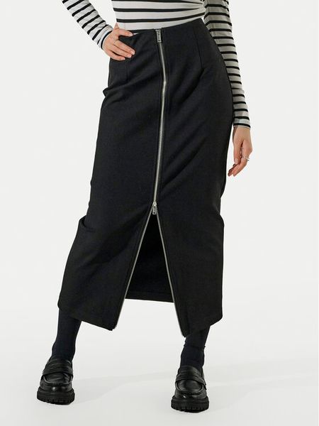 ONLY Spódnica maxi Marcella 15338423 Czarny Regular Fit. Czarne spódnice damskie Only, xs, bez wzorów, z wiskozy, maxi. Za 79.99 zł.