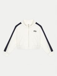 Gap Bluza 745912-01 Biały Relaxed Fit. Białe bluzy dziewczęce GAP, bez wzorów, z bawełny, bez ramiączek, bez kaptura. Za 129.99 zł.