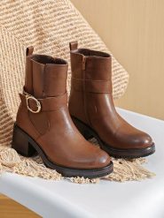 Sixth Sens Botki w kolorze jasnobrązowym rozmiar: 36. Brązowe botki damskie Sixth Sens, eleganckie, bez obcasa, bez zapięcia. Za 148.96 zł.