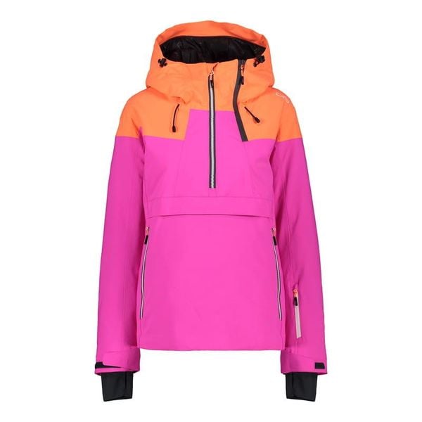 Kurtka damska narciarska damska CMP 31W1166. Czerwone kurtki sportowe damskie CMP, na zimę, xs, bez wzorów, bez kaptura. W wyprzedaży za 641.50 zł.