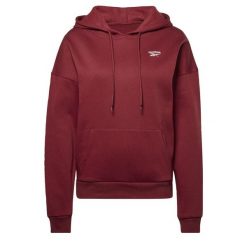 Damska bluza polarowa Reebok Identity. Czerwone bluzy damskie Reebok, m, bez wzorów, z bawełny, z kapturem. Za 169.00 zł.
