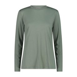 Koszulka damska turystyczna CMP 34N0886. Zielone koszulki damskie CMP, l, bez wzorów, bez kołnierzyka, bez ramiączek. Za 241.50 zł.