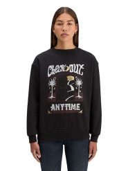 Scotch & Soda Bluza w kolorze czarnym rozmiar: S. Czarne bluzy damskie Scotch & Soda, s, bez wzorów, bez kaptura. Za 184.46 zł.