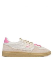 Tommy Jeans Sneakersy The Greenwich Knit EN0EN02986 Beżowy. Brązowe obuwie sportowe damskie Tommy Jeans, z jeansu, bez zapięcia. Za 409.99 zł.