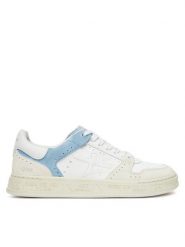 Premiata Sneakersy Quinnd Var 7416 Biały. Białe obuwie sportowe damskie Premiata, ze skóry, bez zapięcia. Za 689.99 zł.