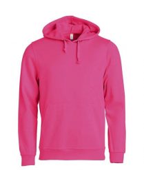 Clique Basic Hoody bluza z kapturem unisex, tkanina przeciwmechowa – bright. Czerwone bluzy damskie CLIQUE, xl, bez wzorów, z bawełny, z kapturem. Za 174.92 zł.