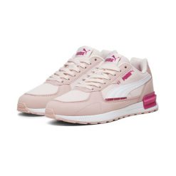 Buty do chodzenia damskie Puma Graviton. Białe obuwie sportowe damskie Puma, bez zapięcia, do biegania. Za 209.00 zł.