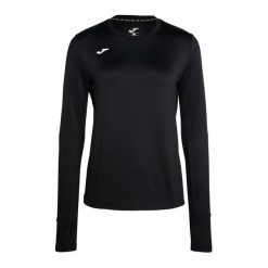Bluza do biegania damska Joma R-Nature. Czarne bluzy damskie Joma, xl, bez wzorów, z elastanu, bez kaptura. Za 94.99 zł.