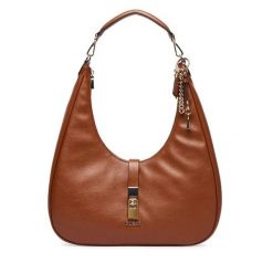 Torebka Guess. Brązowe torebki klasyczne damskie Guess, bez dodatków. Za 679.99 zł.