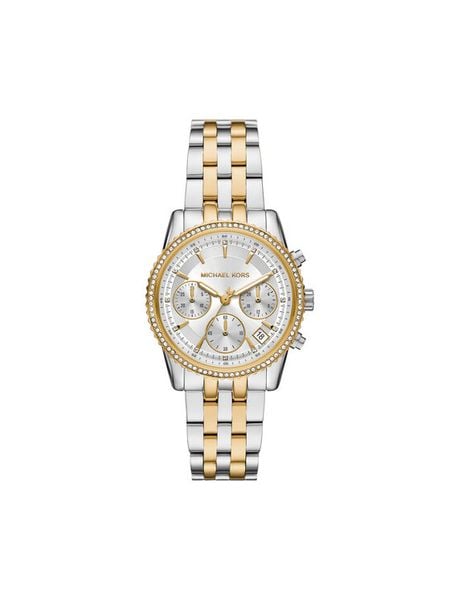Michael Kors Zegarek Ritz MK7532 Srebrny. Szare, analogowe zegarki damskie Michael Kors, srebrne. Za 1,379.00 zł.