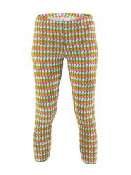 Blutsgeschwister Legginsy "Cropped Laune" ze wzorem rozmiar: S. Kombinezony damskie Blutsgeschwister, s, bez wzorów, z bawełny, bez kołnierzyka, bez ramiączek. Za 75.16 zł.