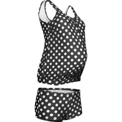 Tankini ciążowe (2 części) bonprix czarno-biały. Czarne bikini bonprix. Za 129.99 zł.