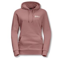 Bluza turystyczna damska Jack Wolfskin Essential. Czerwone bluzy damskie Jack Wolfskin, s, bez wzorów, z bawełny, bez kaptura. Za 239.00 zł.