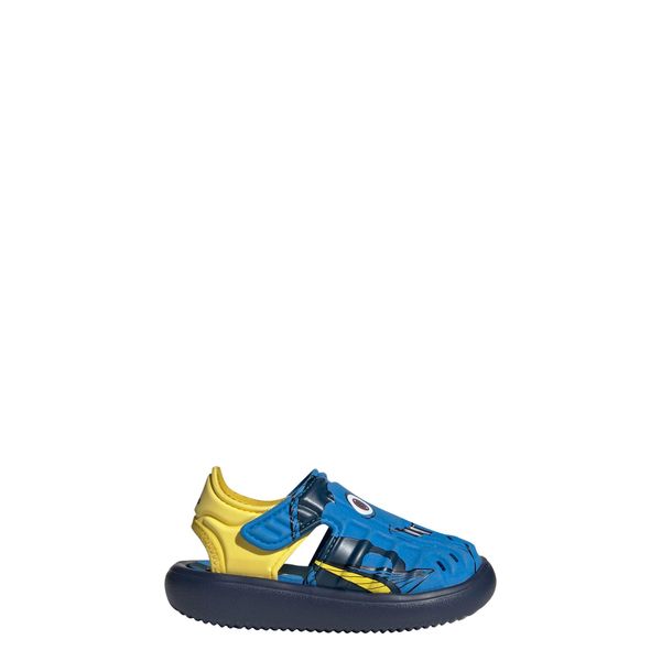 Sandały Adidas Pixar Water Disney Infant. Niebieskie sandały damskie Adidas, bez wzorów, bez obcasa, bez zapięcia. Za 179.00 zł.