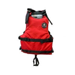 Kamizelka kapok na wodę dla dorosłych Aquarius Rental. Czerwone kamizelki damskie AQUARIUS, xl, bez wzorów, bez kaptura. Za 109.99 zł.