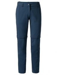 Spodnie damskie Farley Stretch ZO Pants II. Niebieskie spodnie sportowe damskie Vaude, na jesień, s, bez wzorów, z materiału, narciarskie. Za 533.30 zł.
