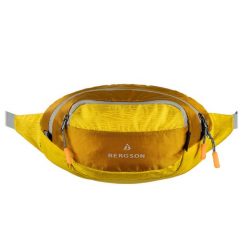 Saszetka na pas nerka BERGSON Delta Plus mus. Żółte nerki i saszetki damskie Bergson, bez wzorów, z materiału. Za 71.99 zł.
