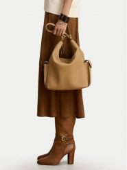 LAUREN RALPH LAUREN Torebka 431P18458001 Brązowy jasny. Brązowe torebki klasyczne damskie Lauren Ralph Lauren, z nubiku, bez dodatków. Za 2,399.00 zł.