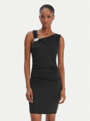 Marciano Guess Sukienka koktajlowa 6RGK05 6262Z Czarny Slim Fit. Czarne sukienki damskie Marciano Guess, z aplikacjami, z syntetyku, wizytowe, bez ramiączek. Za 799.99 zł.