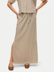 Vero Moda Spódnica maxi Mymilo 10321622 Beżowy Regular Fit. Brązowe spódnice damskie Vero Moda, xl, bez wzorów, z wiskozy, maxi. Za 119.99 zł.