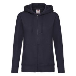 Kurtka Dresowa Z Kapturem Lady Fit Dla Kobiet. Niebieskie kurtki damskie Fruit of the Loom, m, bez wzorów, z dresówki, z kapturem. Za 131.99 zł.