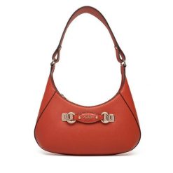 Torebka Guess. Brązowe torebki klasyczne damskie Guess, bez dodatków. Za 449.99 zł.