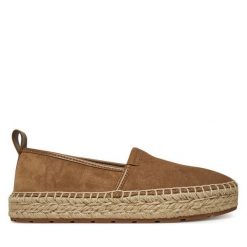 Espadryle MICHAEL Michael Kors. Brązowe espadryle damskie MICHAEL Michael Kors, bez wzorów, bez obcasa. Za 399.99 zł.