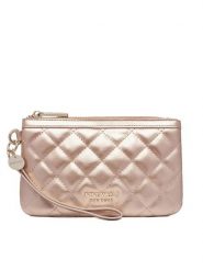 Nine West Torebka LILLA1 Złoty. Żółte torebki wieczorowe damskie Nine West, bez wzorów, ze skóry, bez dodatków. Za 99.99 zł.