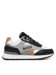 BOSS Sneakersy J52810 M Kolorowy. Buty sportowe chłopięce Boss, ze skóry, bez zapięcia. Za 379.99 zł.