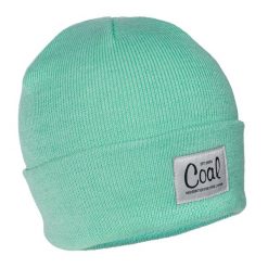 Czapka zimowa damska COAL MEL BEANIE mint. Zielone czapki damskie COAL, na zimę, bez wzorów. Za 29.00 zł.