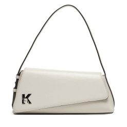 Torebka Karl Lagerfeld Jeans. Białe torebki klasyczne damskie Karl Lagerfeld Jeans, z jeansu, bez dodatków. Za 949.99 zł.