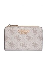 Guess Portfel Laurel II Slg SWSG74 59156 Beżowy. Brązowe portfele damskie Guess, z aplikacjami, ze skóry. Za 259.99 zł.